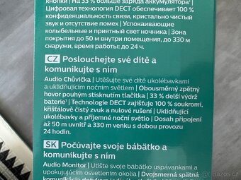 Audio chuvicka Phillips Avent Monitor DECT - 2