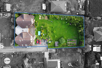 Atypický dům - 4 bytové jednotky na pozemku 2.509 m2, ul. K  - 2