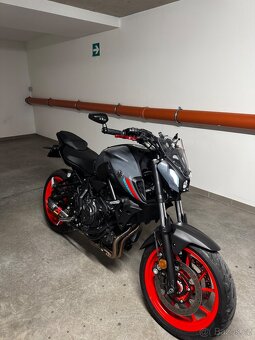 🏍️ Na prodej: Yamaha MT-07 (2021) – Výborný stav 🏍️ - 2