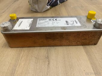 Deskový výměník tepla SWEP, B26Hx40/1P-SC-M, 9,65+22U+2x1" - 2