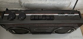 Melectronic Přenosné FM MW LW rádio a kazetový - 2
