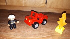Lego Duplo Velitel hasičů / Hasičské auto. - 2