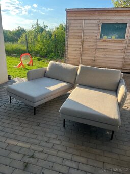 Béžová pohovka Bonami 2x - 2