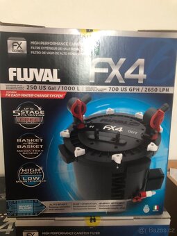 Filtrace FX4 FLUVAL 1000l./250US - 2