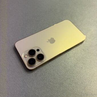 iPhone 13 Pro 256GB gold, pěkný stav, 12 měsíců záruka - 2