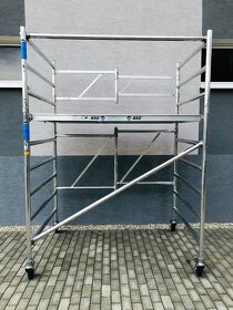 Pojízdné hliníkové lešení. AL 135 z Nástavbou - ZESÍLENÉ - 2