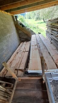 Prodám fošny z borovice, Tl. 57mm, délka 4,2m - 2