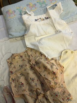 Retro děti, miminko -šortky, kočárky - 2