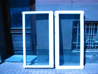 Okna (jen křídla k zabudování) 148 x 74 cm izolační dvojsklo - 2