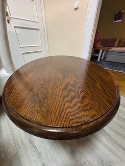 Dřevěný masivní konferenční stůl - 2