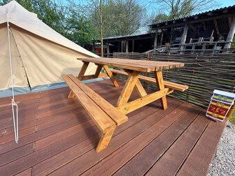 Pivní set / lavice do kiosku či na zahradu – IHNED SKLADEM - 2