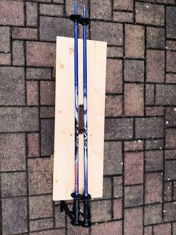 Dětské lyže Volkl 110 + hůlky - 2