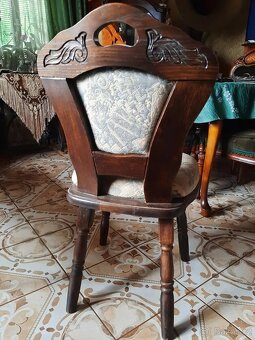 Jídelní set z masivu - 2