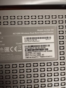 Tp link Archer C5 AC 1200 - 2