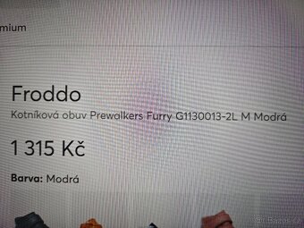 Froddo Prewalkers Barefoot kožené botičky vel. 21. - 2