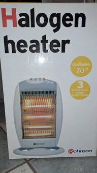 Halogenový elektrický zářič - 2