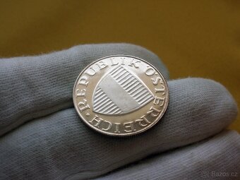 Stříbrný 10 Schilling 1969 PROOF, RR - 2