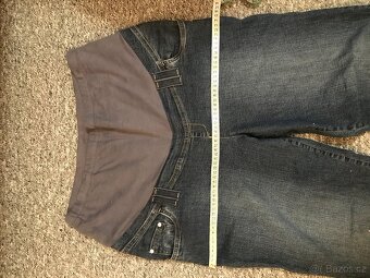 Těhotenské rifle vel.XL - 2