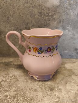 Růžový porcelán leander - 2