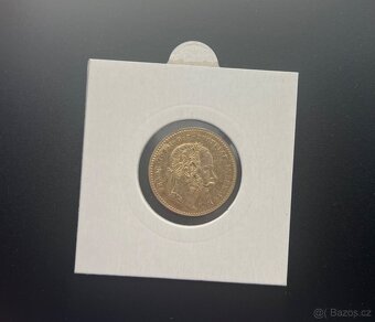 Pozlacený 20 krejcar - 2