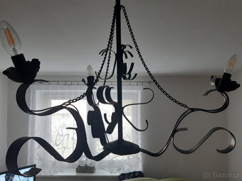 ručně kovaný lustr - 2