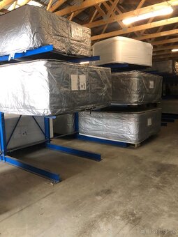 Ocelové konzolové regály - 2