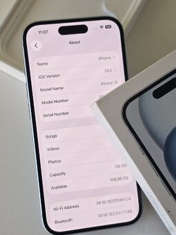 iPhone 15 128gb 100% baterie - 2