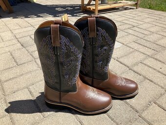 Westernové boty HKM a Ariat - 2