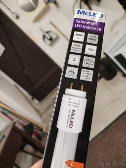 MC LED TRUBICE SKLENĚNÉ 60cm nové - 2