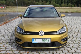 GOLF 7,1.4TSI,92kw,R-Line,HIGH,KURKUMA,r18,Full LED,67 900km - 2