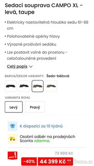 Sedací souprava - 2