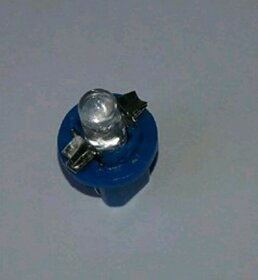 Modré LED autožárovičky - 2
