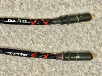 KrautWire Guru SX (konektory RCA WBT Nextgen) 0,8 m - 2