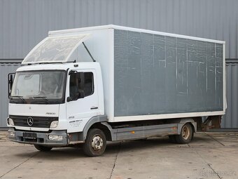Mercedes-Benz ATEGO 815 L, 7,5 TUN, HYDRAULICKÉ ČELO MBB, 1 - 2