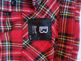 pánská košile Brandit červená tartan - 2