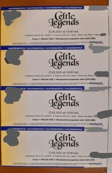 2 vstupenky na Celtic Legends Zlín 23.5.2025 - 2