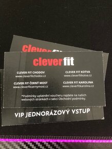 Clever fit Praha VIP jednorázová vstupenka - 2