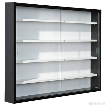 Vitrína s posuvnými skleněnými dvířky Nová - 2