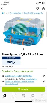Klec pro křečka/ hlodavce - 2