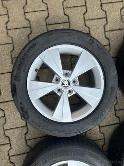 Alu kola sada Škoda 5x112 16" 6.5J ET46 Octavia, Superb atd - 2