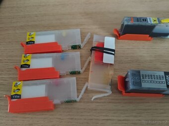 Kompatibilní plnitelné cartridge Canon PGI-550, CLI-551 - 2