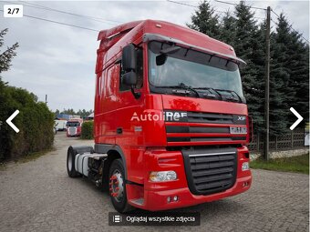 Tahač DAF XF 105 460 EURO 5 MANUAL - 2