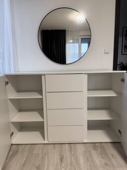 Skříň/komoda...Mobelix bílá, neopotřebovaná - 2