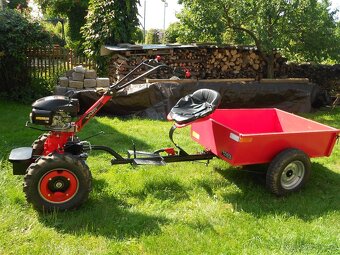 Malotraktor Vari s vozíkem - 2
