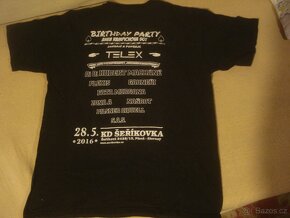 Tričko (M/L) 2016: Telex Hubert Macháně Zóna A Plexis Našrot - 2