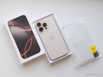 Apple iPhone 16 Pro MAX 256GB Pouštní titan - ZÁRUKA - 100% - 2