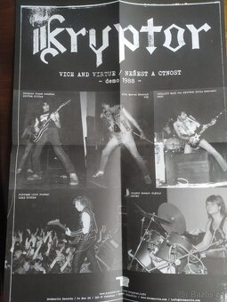 Kryptor - Vice And Virtue - demo 1988 LP - 2