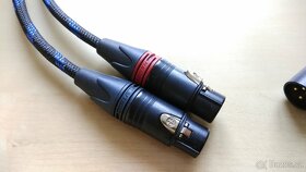 DIY signálový XLR kabel stříbro/teflon - 2