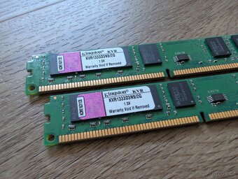 RAM Kingston DDR3-1333 CL9 2x 2GB - 2