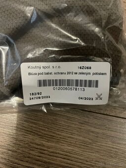 Košile AČR UBACS taktická vz.95 - 2